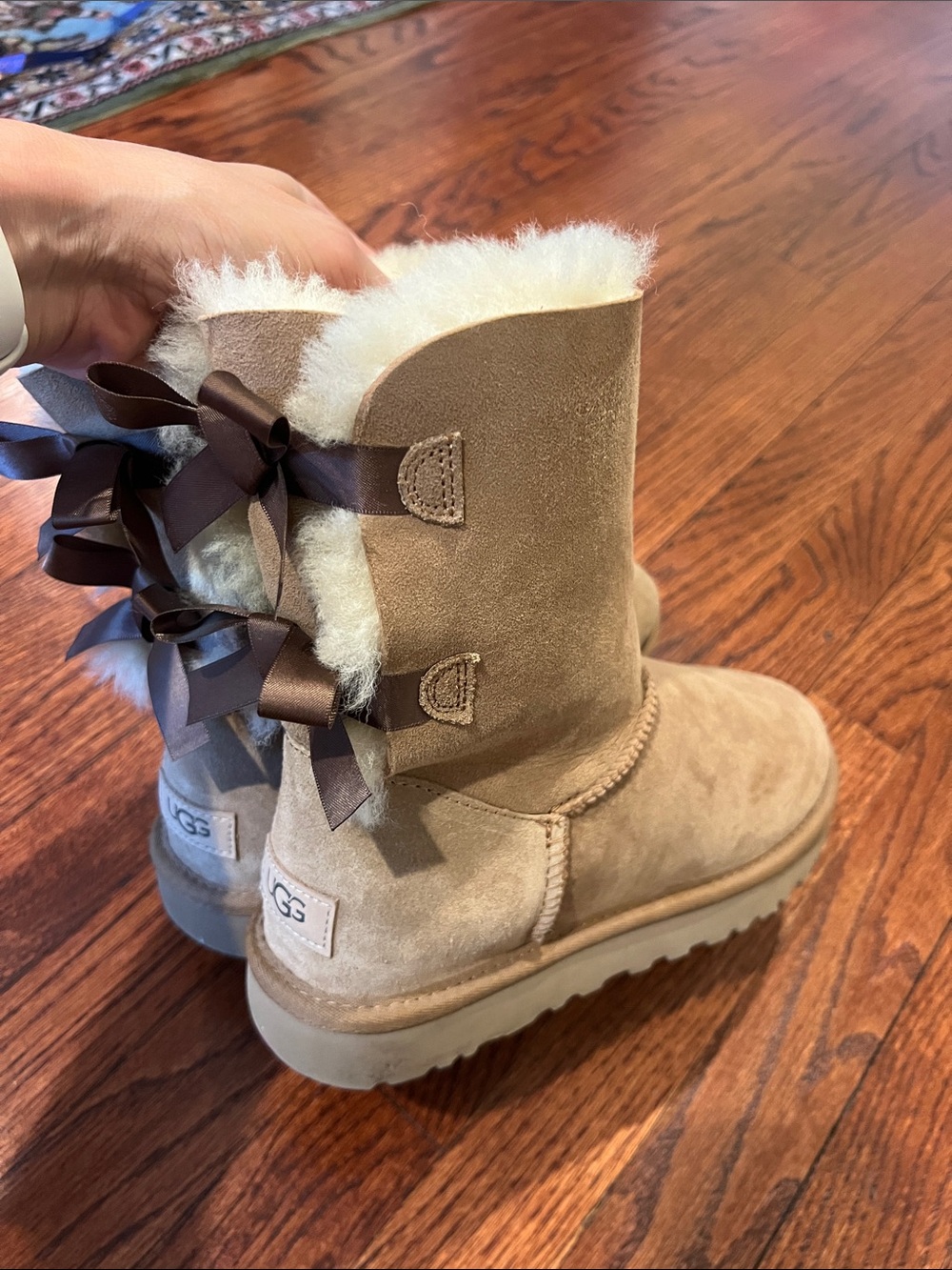 Women’s Ugg Bailey Bow Boots Chestnut